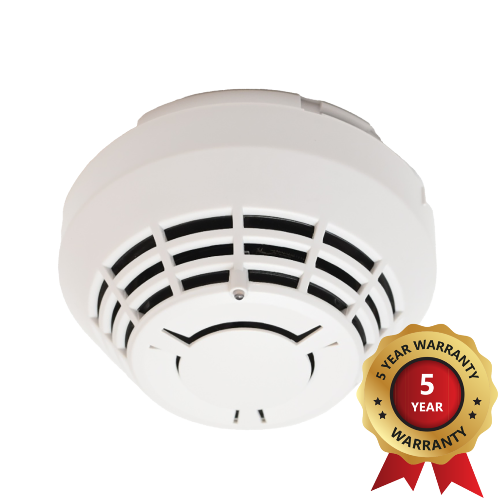 Kidde Excellence adresseerbare dual optisch/hittedetector met isolator wit/zwart